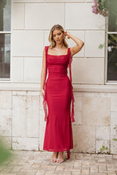Chiara Maxi Dress - Red