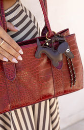 Dachshund Braided Bag Charm