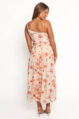 Diva Midi Dress - Multi