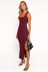 Elinor Maxi Dress - Cherry