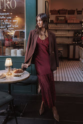 Elowyn Maxi Dress - Cherry