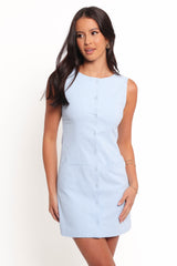 Este Mini Dress - Blue