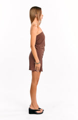 Frankie Brown Mini Dress