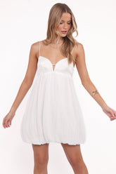 Lorna Mini Dress - Ivory