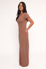 Lowell Knit Maxi Dress - Mocha
