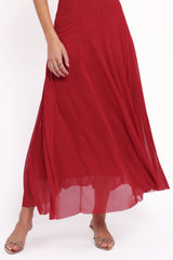 Robbie Maxi Dress - Red