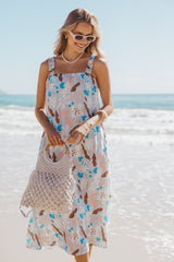 Sanders Maxi Dress - Blue Floral