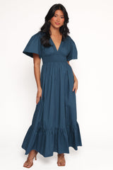 Tessa Maxi Dress - Blue