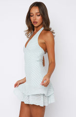 All I Wanted Was This Mini Dress Baby Blue