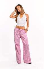 Vienna Pink Stripe Pants