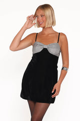 Wendelyn Mini Dress - Black