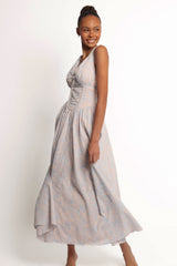Wrenna Maxi Dress - Blue