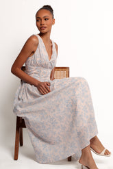 Wrenna Maxi Dress - Blue
