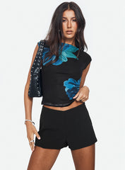 Film Noir Tailored Shorts Black