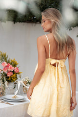 Giana Mini Dress - Yellow