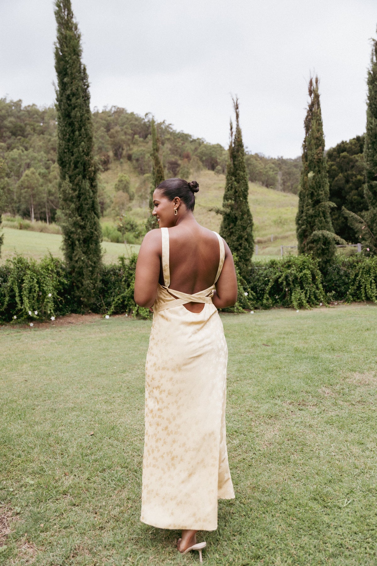 Malie Maxi Dress - Lemon