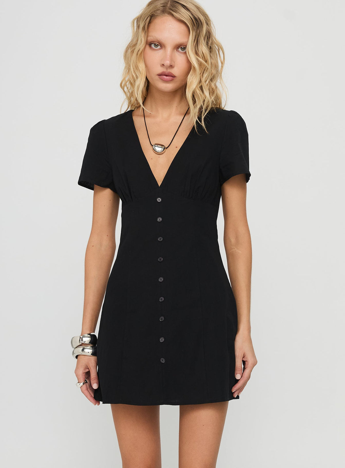 Loveliness Playsuit Black