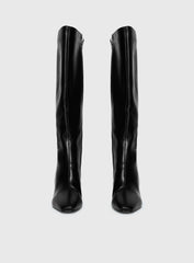 Sawyer Knee High Boots Black
