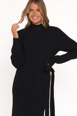 Aerin Knit Dress - Black