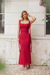 Chiara Maxi Dress - Red