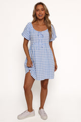 Dorothea Mini Dress - Blue