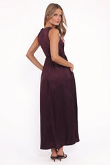 Elania Maxi Dress - Plum