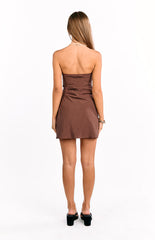 Frankie Brown Mini Dress