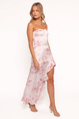 Hamilton Midi Dress - Morning Rose