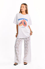 Jev White Lace Pants