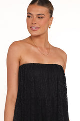 Davina Maxi Dress - Black Lace