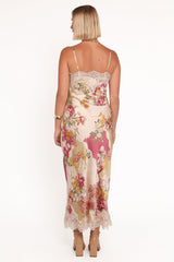 Laken Maxi Dress - Patchwork Floral