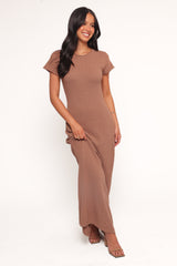 Lowell Knit Maxi Dress - Mocha