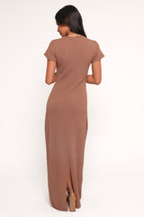 Lowell Knit Maxi Dress - Mocha