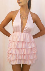 Marielle Pink Mini Dress