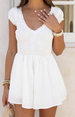 Raldo White Playsuit
