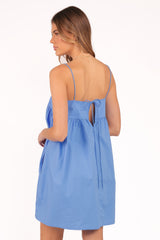 Serina Mini Dress - Blue