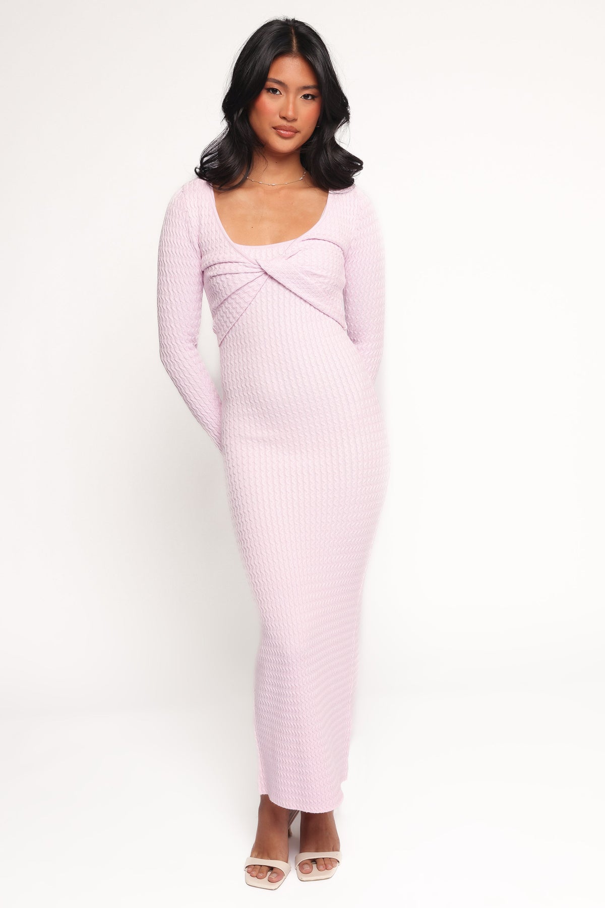Teodora Midi Dress - Pink