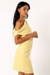 Chrissy Mini Dress - Butter