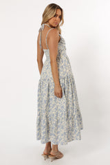 Indy Midi Dress - Blue